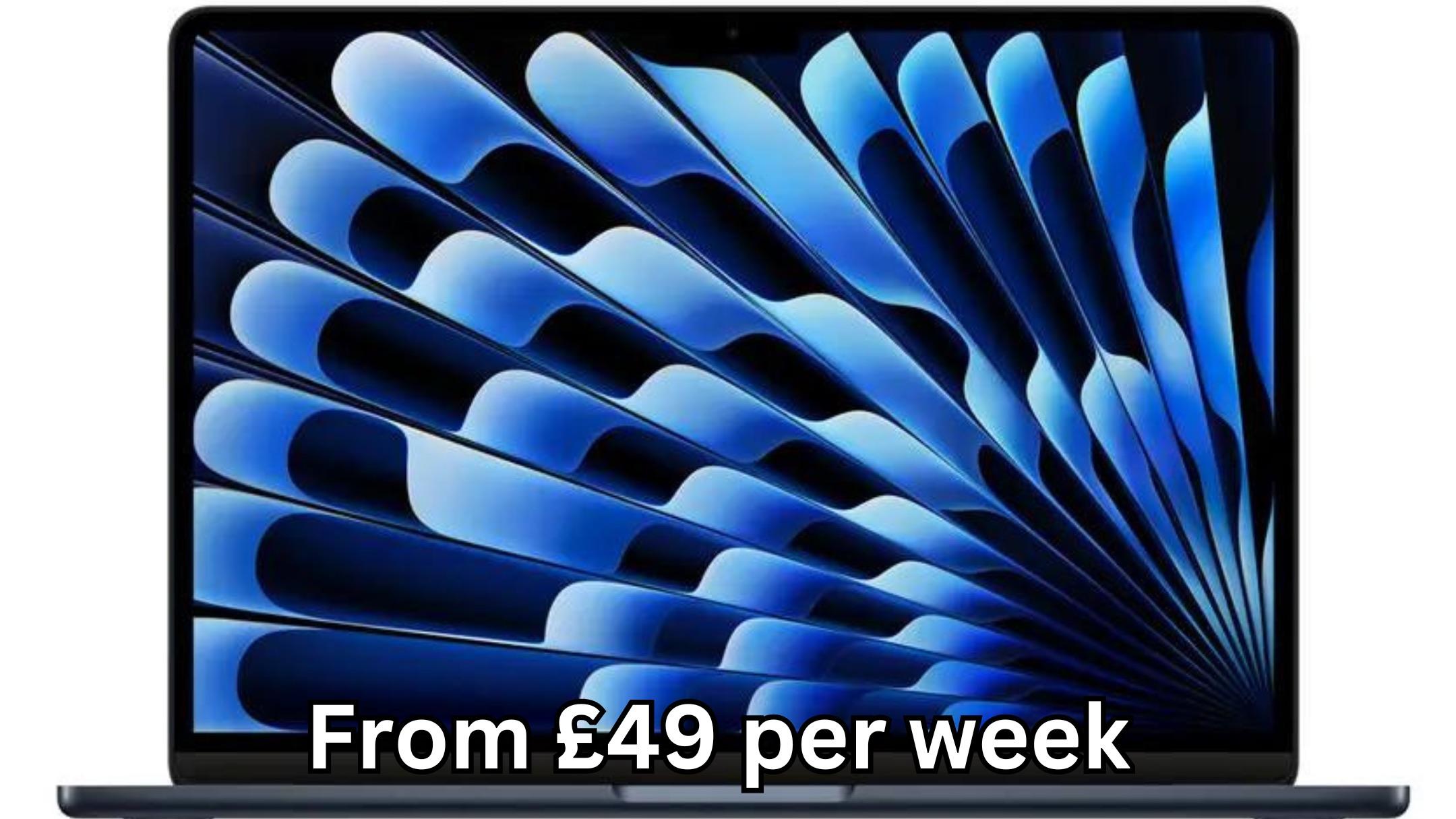 Product Photo: MacBook Air M1 13" 2020 8GB 256GB £49 P.W.